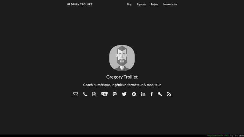 Capture d'écran de mon navigateur sur mon site, image utilisée pour les calculs
